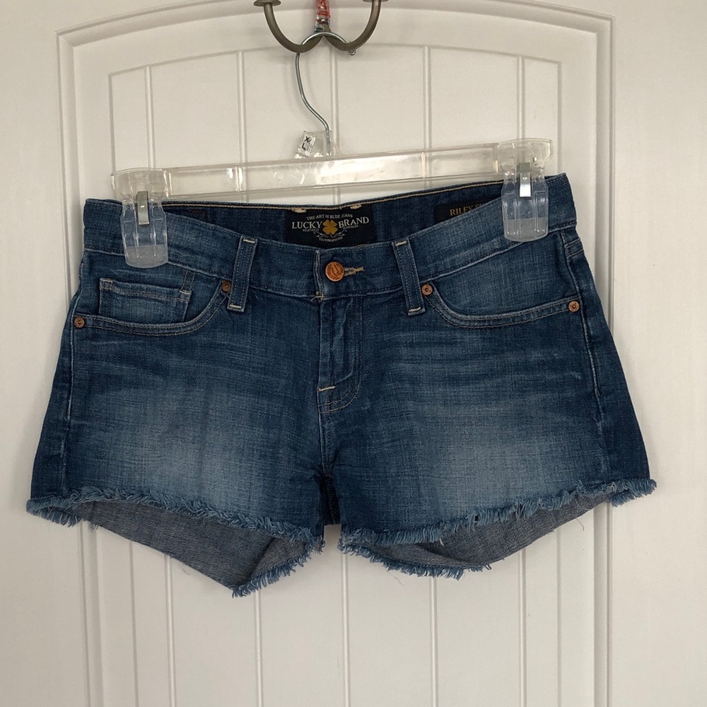 LUCKY BRAND “Riley” Shorts cut-offs Size 0/25 Vintage 2012